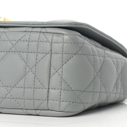 Christian Dior Calfskin Cannage Small Caro Bag Grey 9 of 11