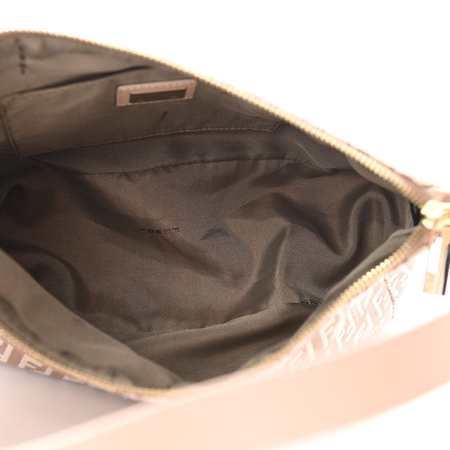 Zucchino Vitello Small Shoulder Bag Cipria Teint Cipria