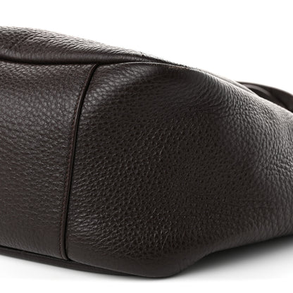 Saint Laurent Grained Deerskin Bea Tote Sweet Chocolate 10 of 12
