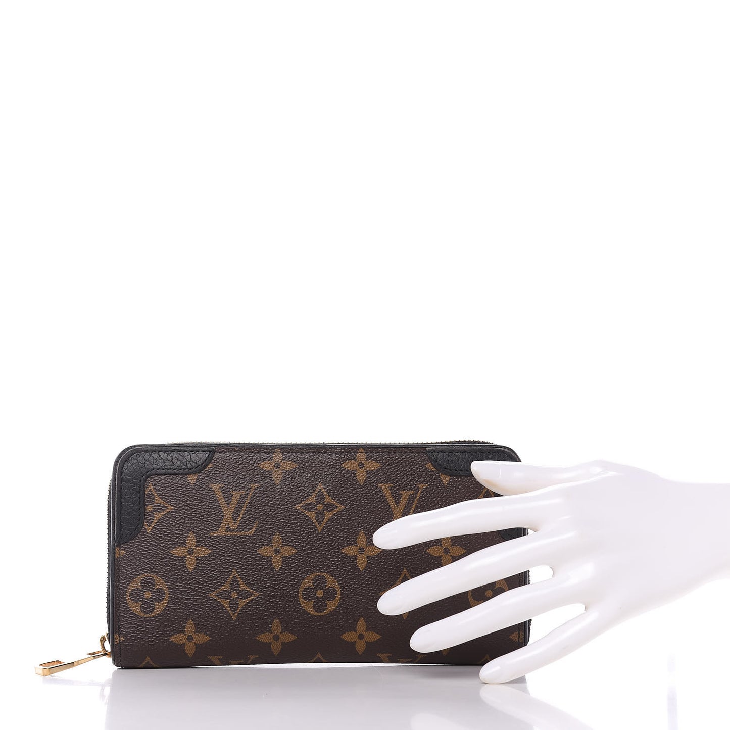 Monogram Zippy Retiro Wallet Black