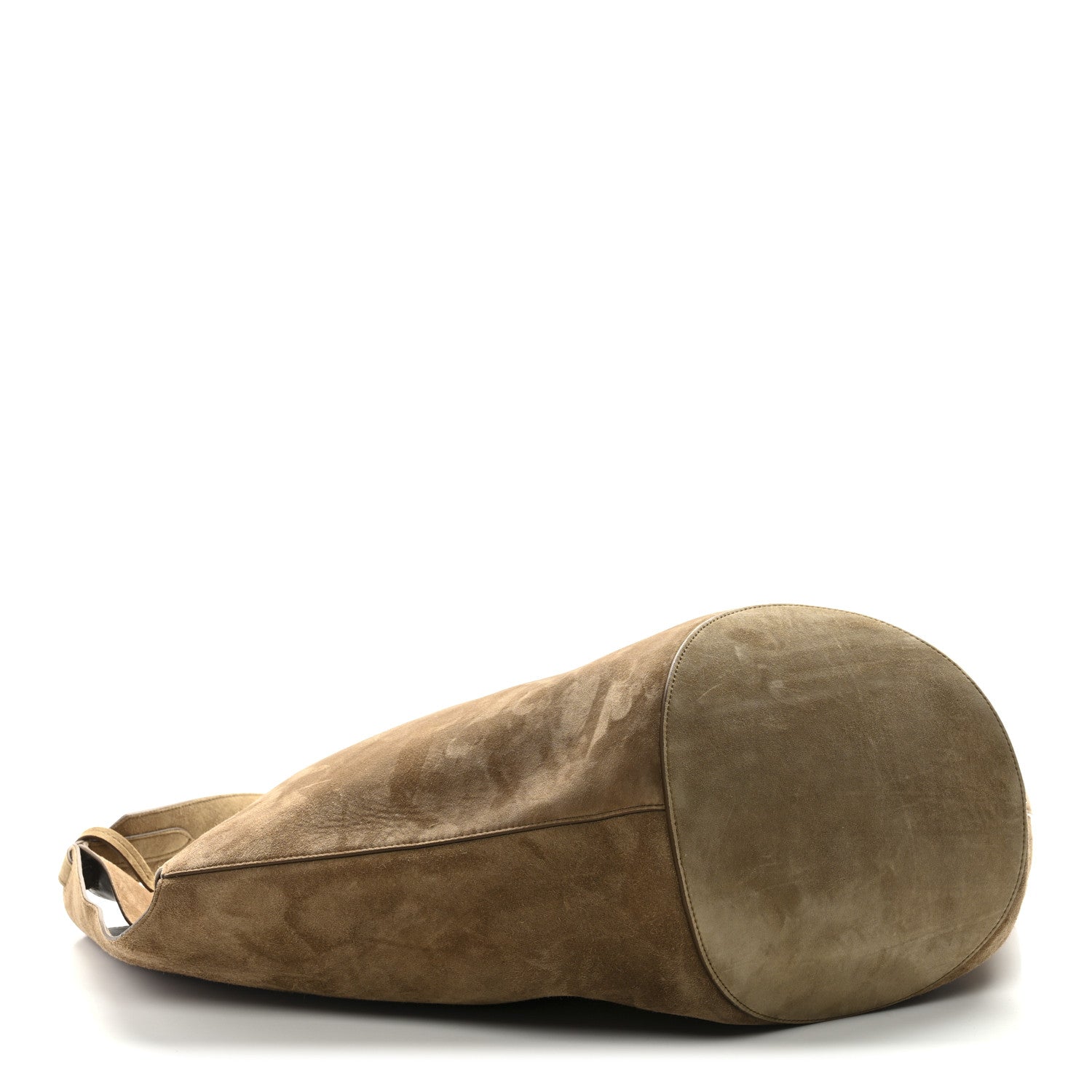 Khaite Suede Calfskin Medium Lotus Tote Mud 5 of 10