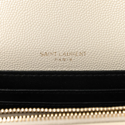 Saint Laurent Grain De Poudre Monogram Kate Belt Bag Crema Soft 5 of 7