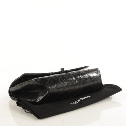 Chanel Glazed Calfskin Quilted 2.55 Reissue 226 Flap Black 4 of 8