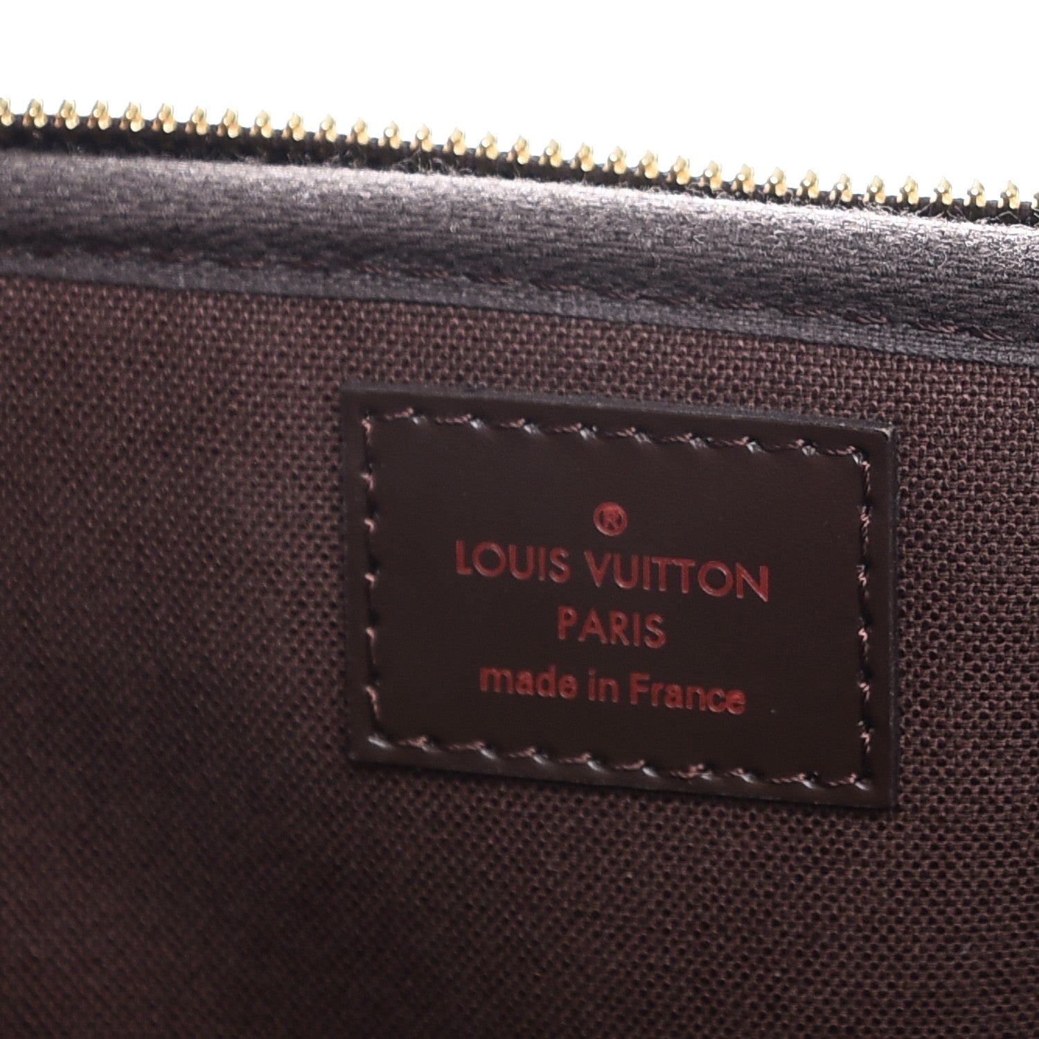Louis Vuitton Damier Ebene Porte Ordinateur Sabana NM Computer Case 6 of 7
