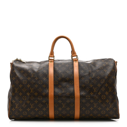 Louis Vuitton Monogram Keepall Bandouliere 55 1 of 10