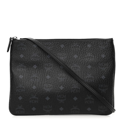MCM Visetos Original Medium Pouch Black 1 of 9
