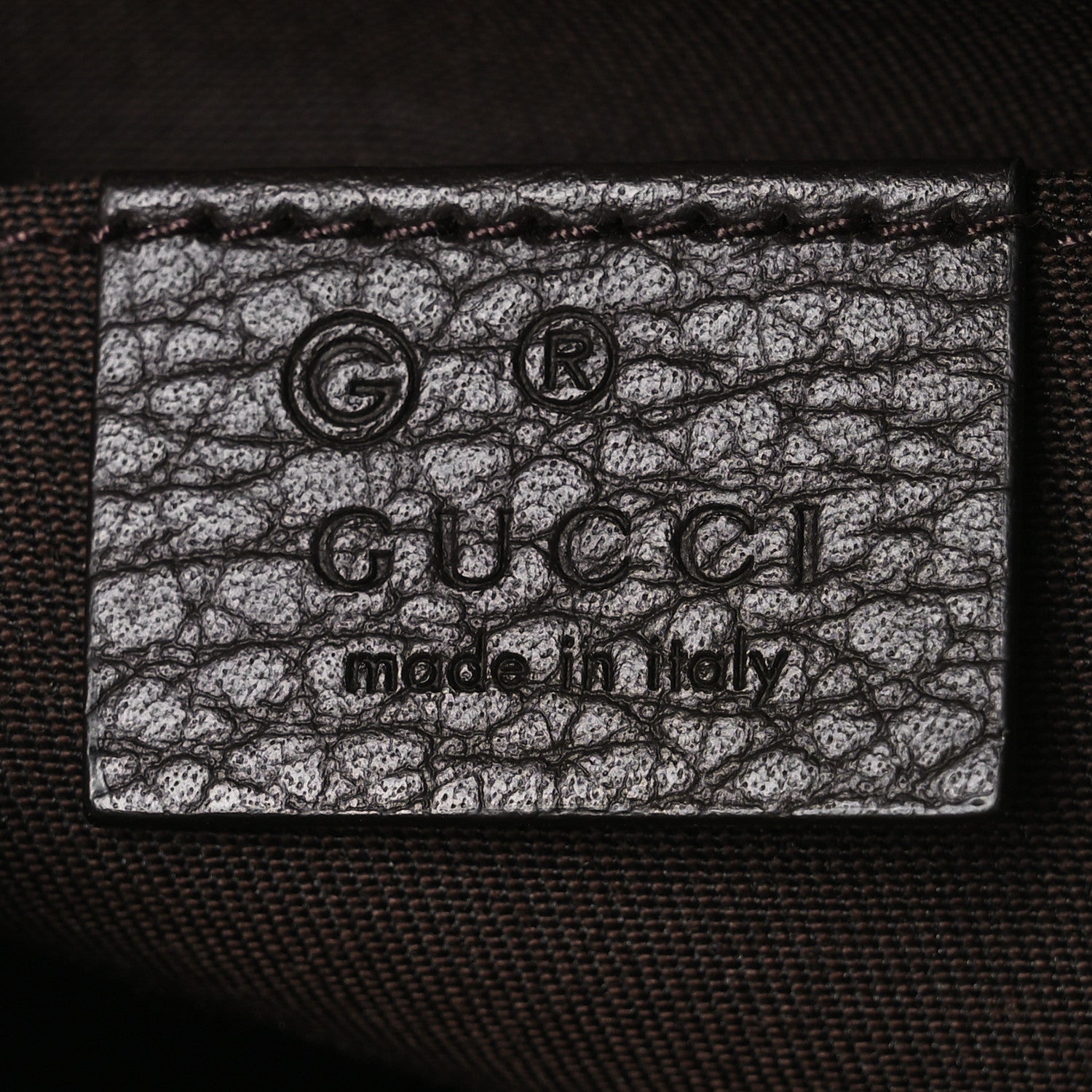 Gucci Monogram Belt Bag Dark Brown 6 of 10