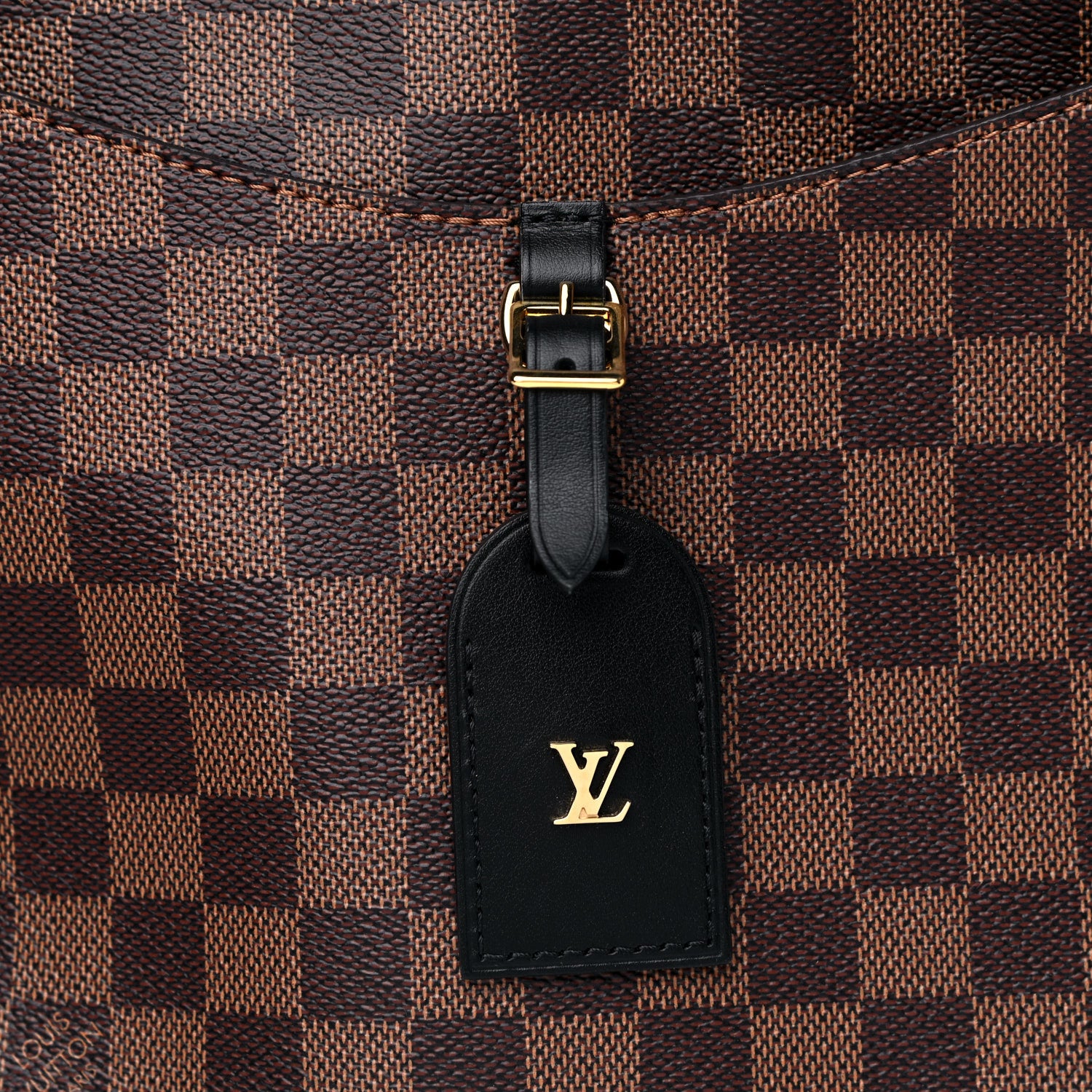 Louis Vuitton Damier Ebene Odeon MM Black 8 of 10