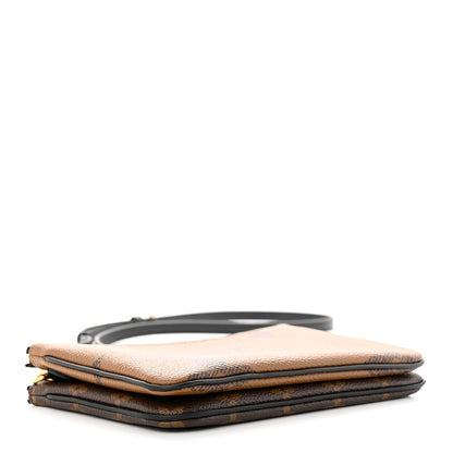 Louis Vuitton Reverse Monogram Giant Double Zip Pochette 4 of 10