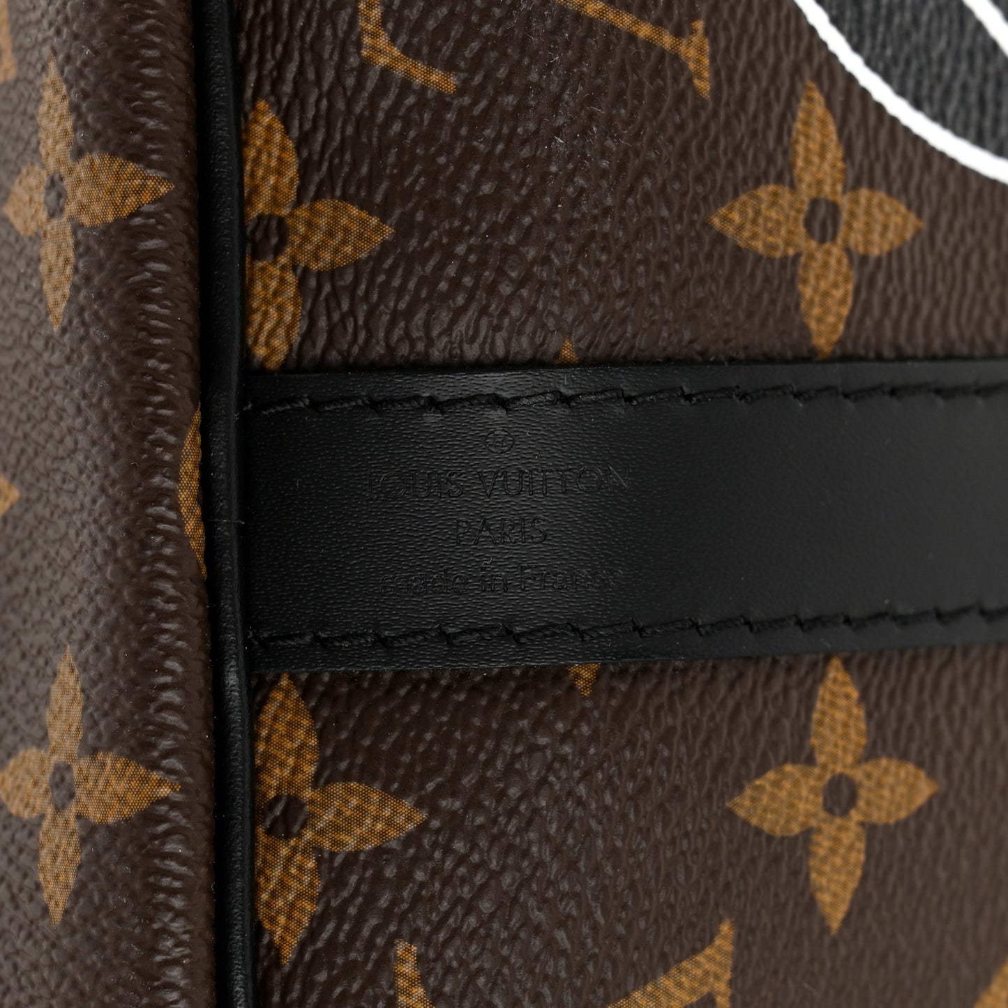 Monogram My World Tour Speedy Bandouliere 30 Black