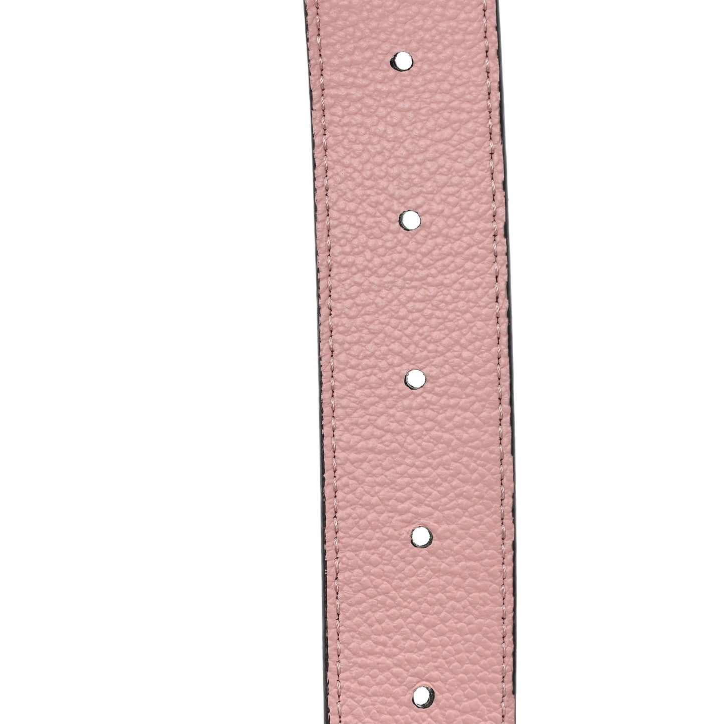 Calfskin Monogram 30mm LV Initiales Reversible Belt 80 32 Rose Ballerine