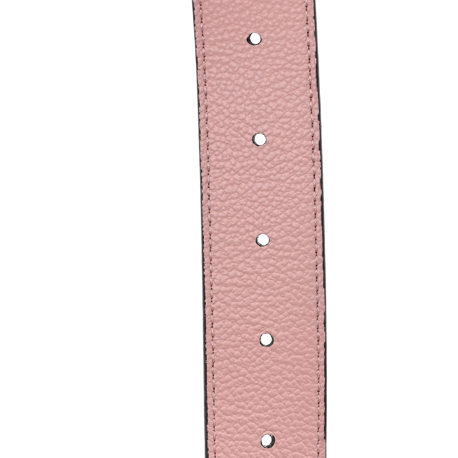Louis Vuitton Calfskin Monogram 30mm LV Initiales Reversible Belt 80 32 Rose Ballerine 4 of 4