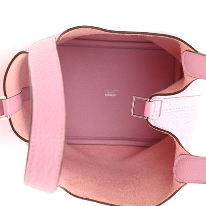 Hermes Taurillon Clemence Picotin Lock 18 PM Mauve Sylvestre 5 of 9