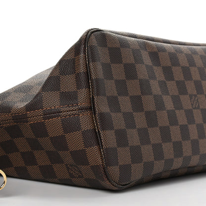 Louis Vuitton Damier Ebene Neo Neverfull MM Rose Ballerine 8 of 9