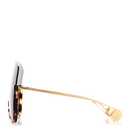 Gucci Acetate Oversized Aviator Sunglasses GG0540S Tortoise 3 of 7
