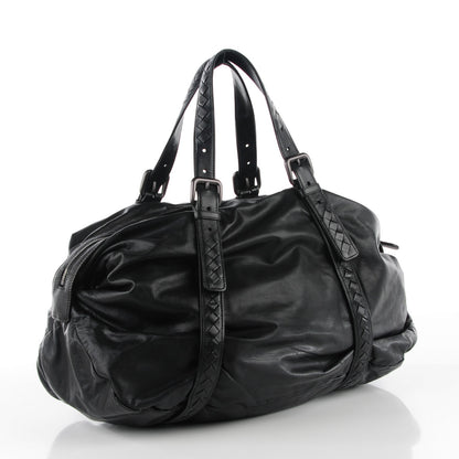 Bottega Veneta Plume Karung Top Handle Bag Nero Black 3 of 8