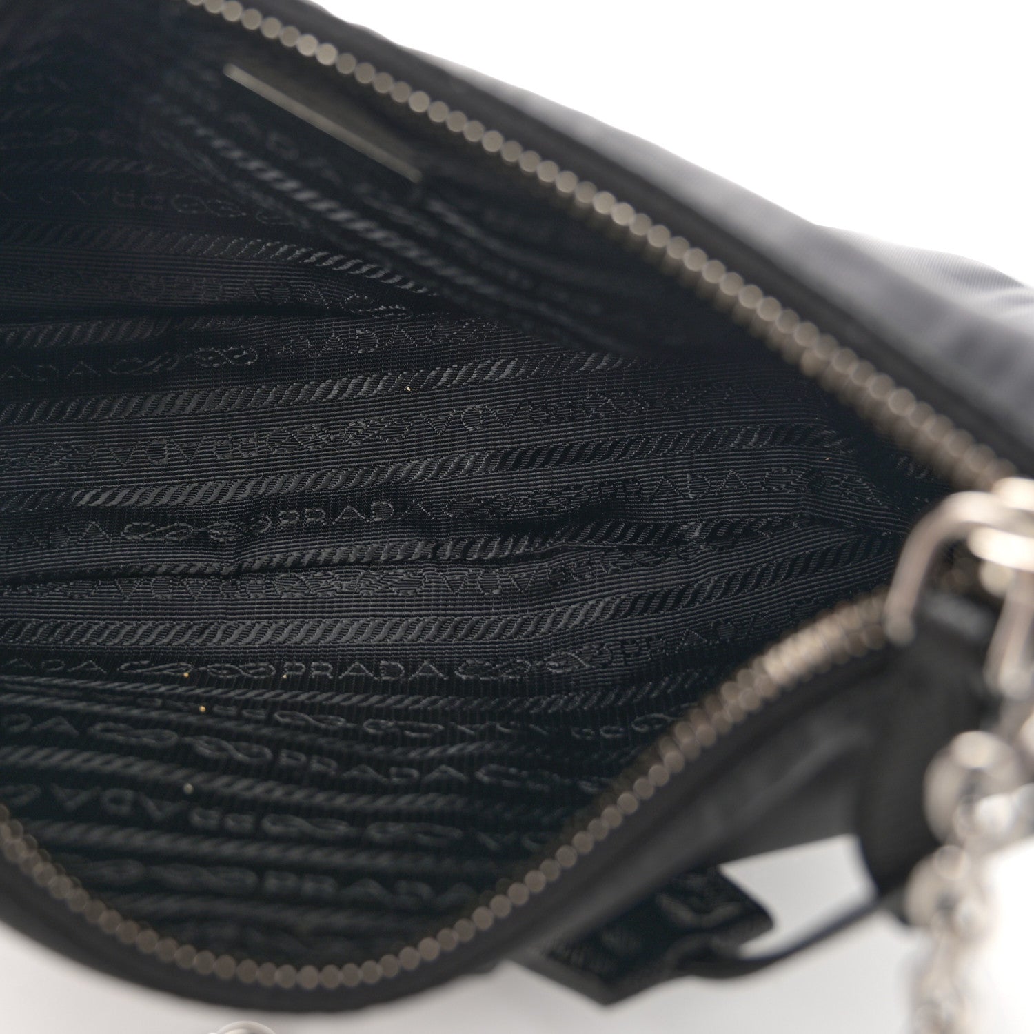 Prada Nylon Re-Edition 2005 Shoulder Bag Black 4 of 10