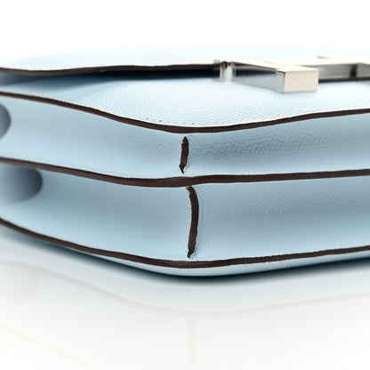 Hermes Epsom Constance 18 Bleu Brume 9 of 10