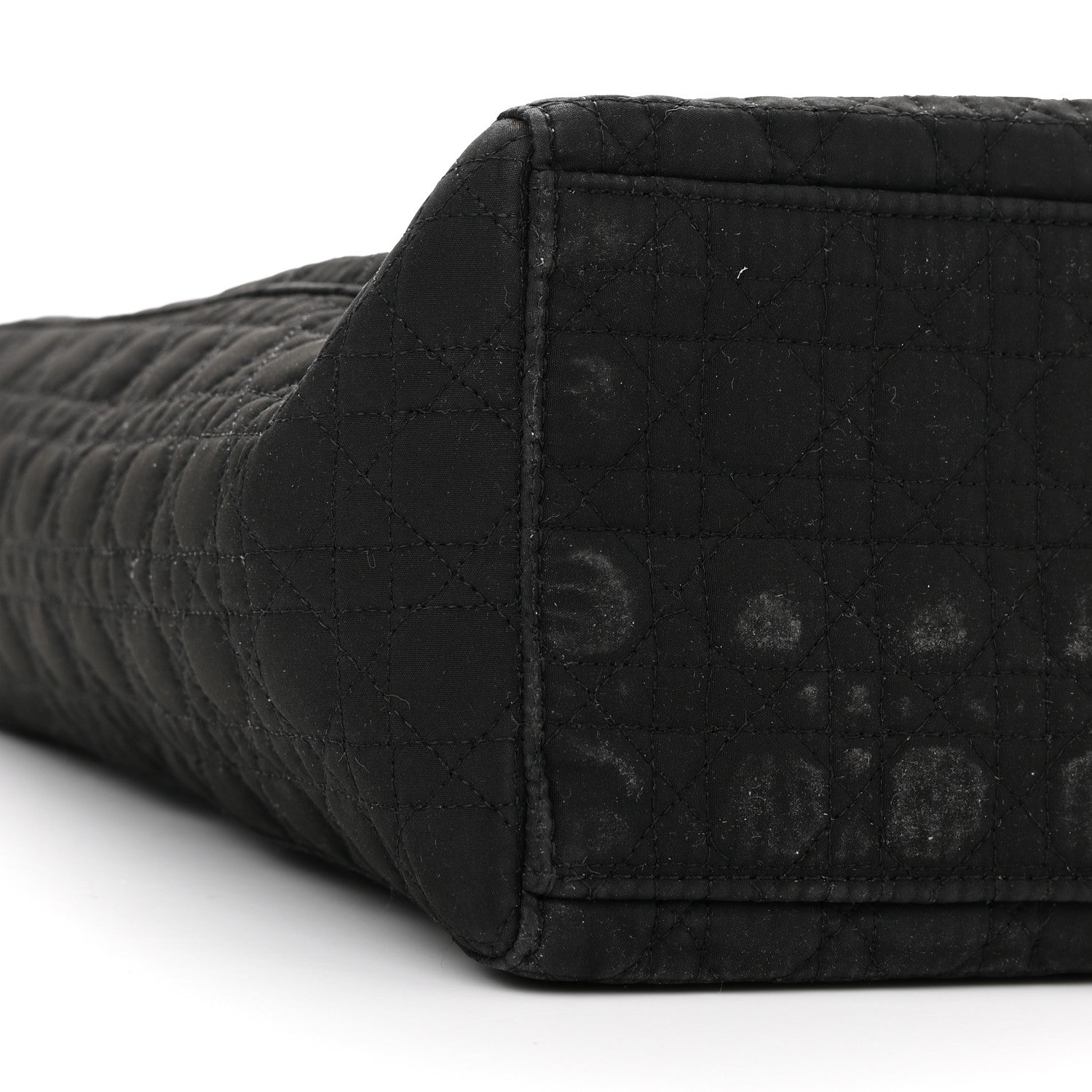 Christian Dior Nylon Cannage Large Lady Dior Black 9 of 11