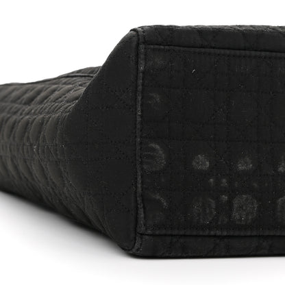 Christian Dior Nylon Cannage Large Lady Dior Black 9 of 11
