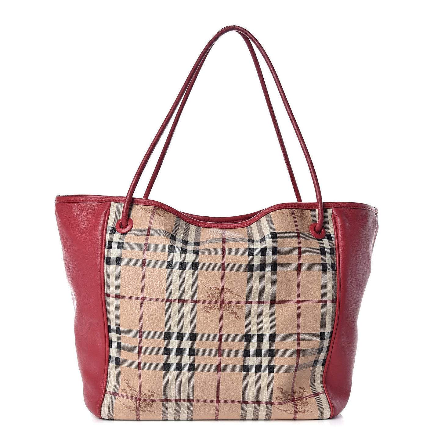 Haymarket Check Small Knots Canterbury Tote Pink