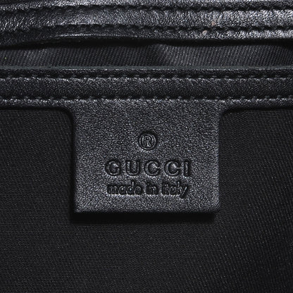 Gucci Crystal Monogram Joy Medium Boston Black 6 of 7