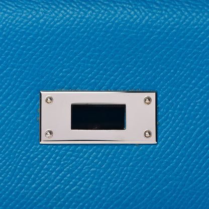 Hermes Epsom Kelly Sellier 32 Bleu Zanzibar 20 of 36