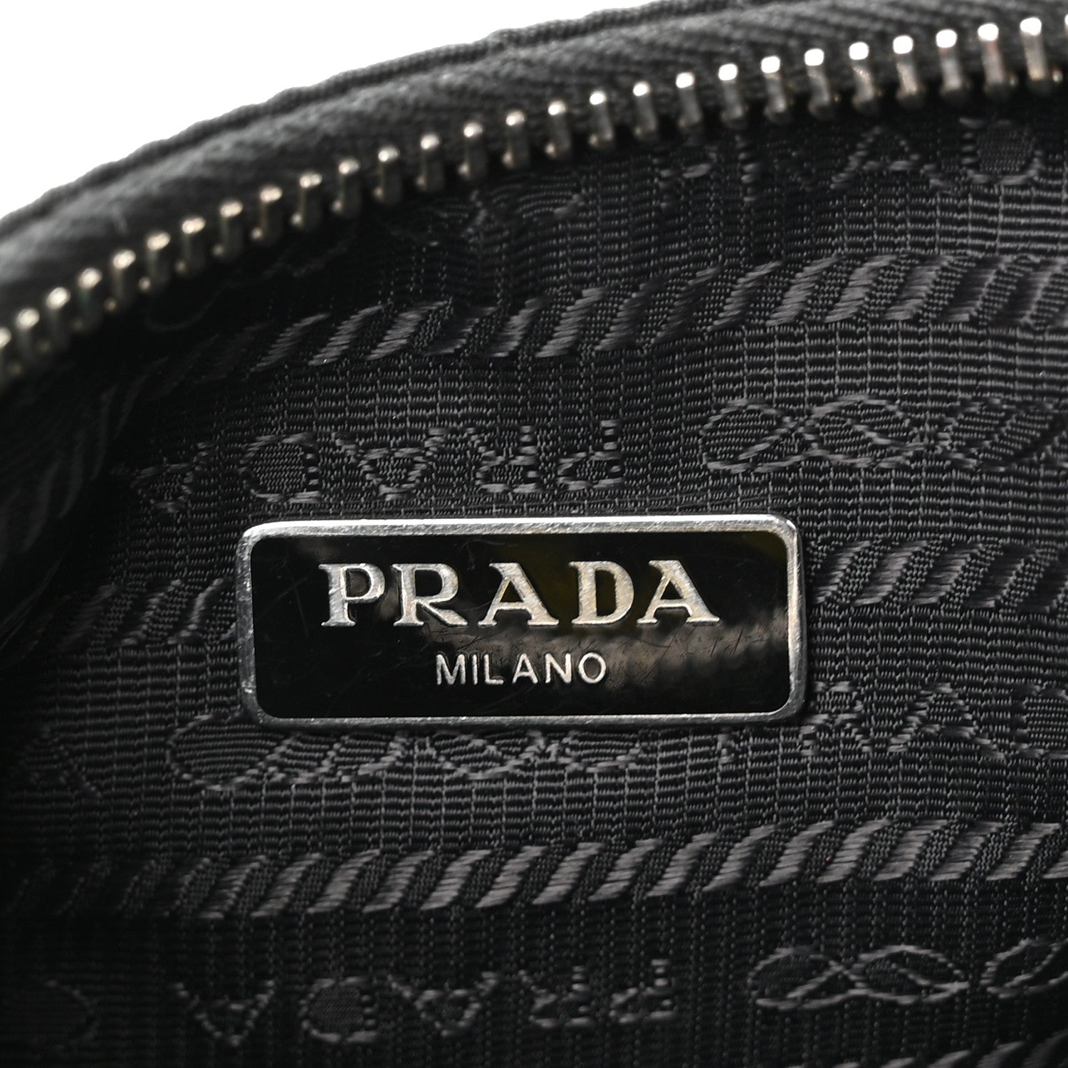 Prada Nylon Re-Edition 2005 Shoulder Bag Black 6 of 12