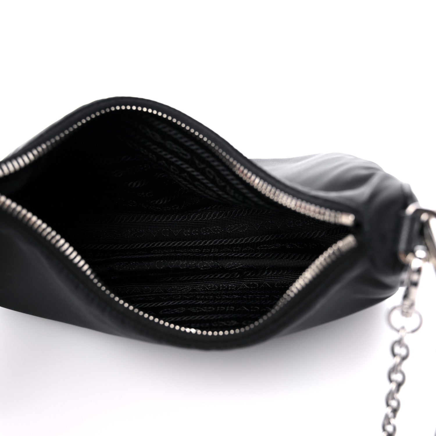 Prada Nylon Re-Edition 2005 Shoulder Bag Black 5 of 12