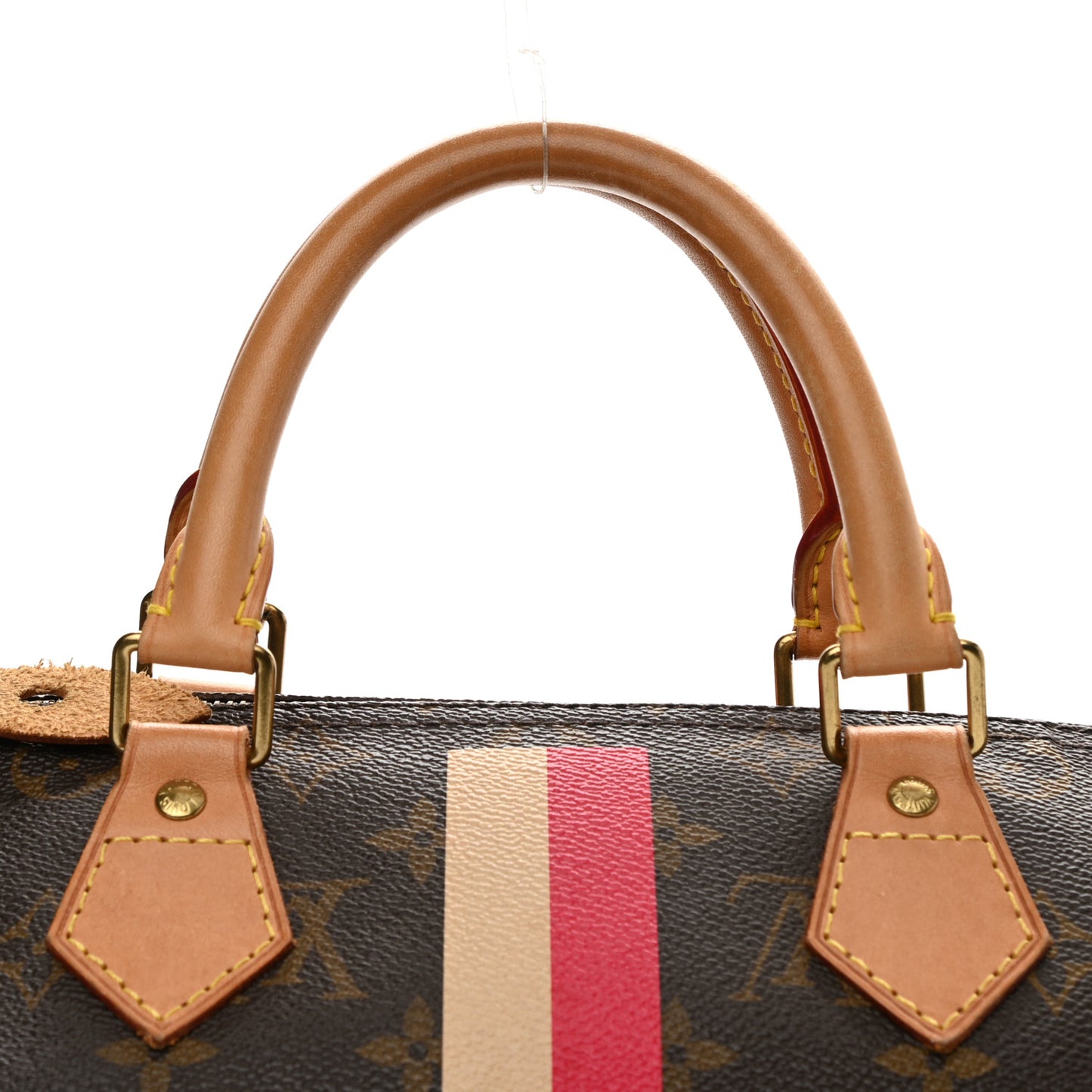 Monogram My LV Heritage Speedy 30 Ivory Fuchsia
