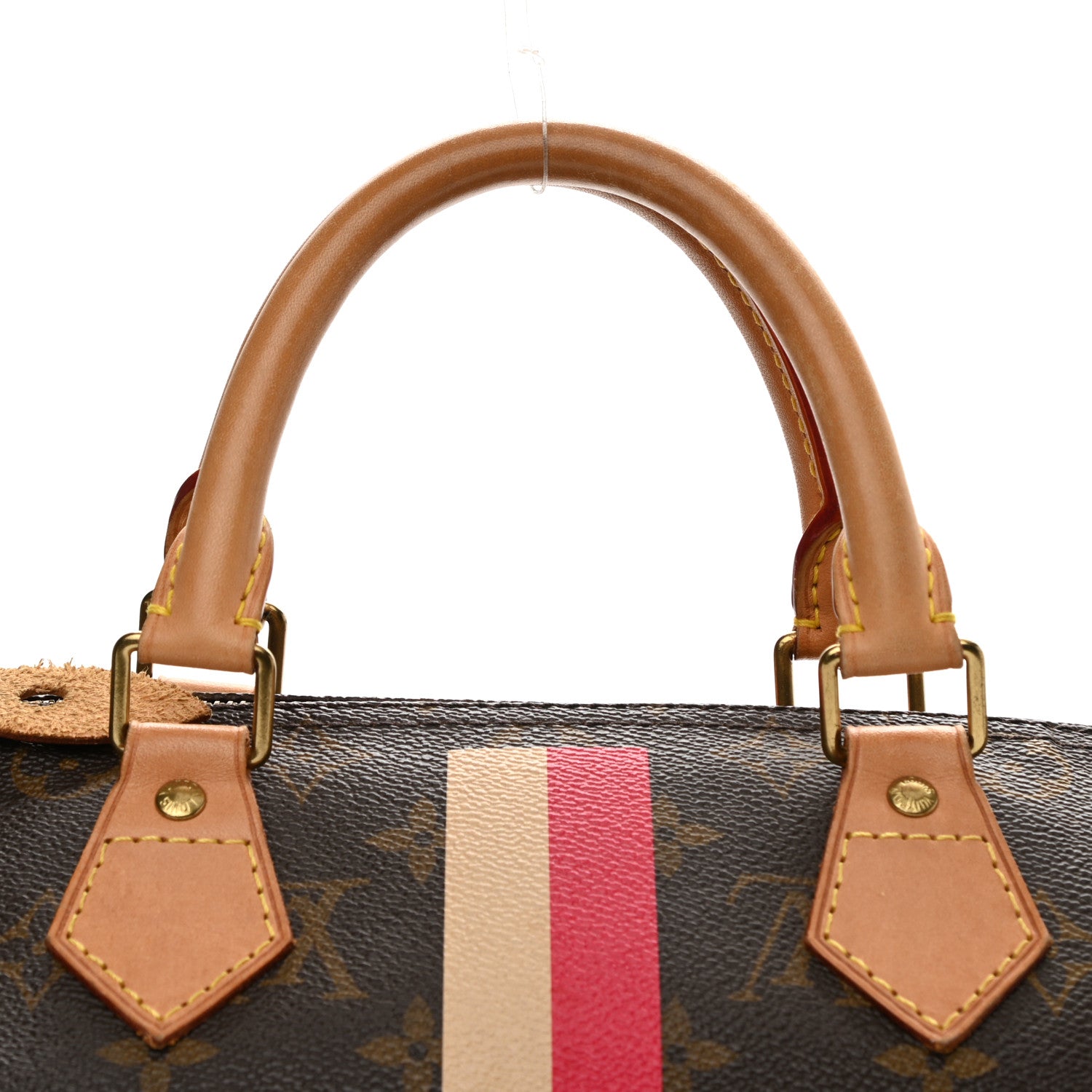 Louis Vuitton Monogram My LV Heritage Speedy 30 Ivory Fuchsia 4 of 11
