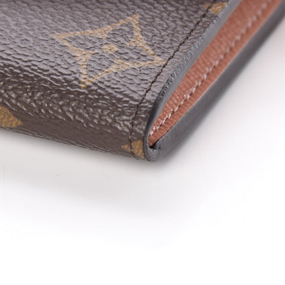 Louis Vuitton Monogram Emilie Wallet Rose Nacre 8 of 11