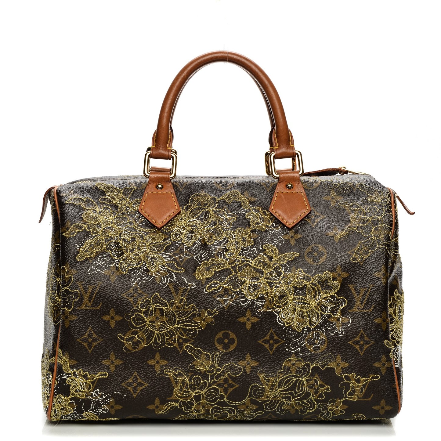 Monogram Dentelle Speedy 30 Gold