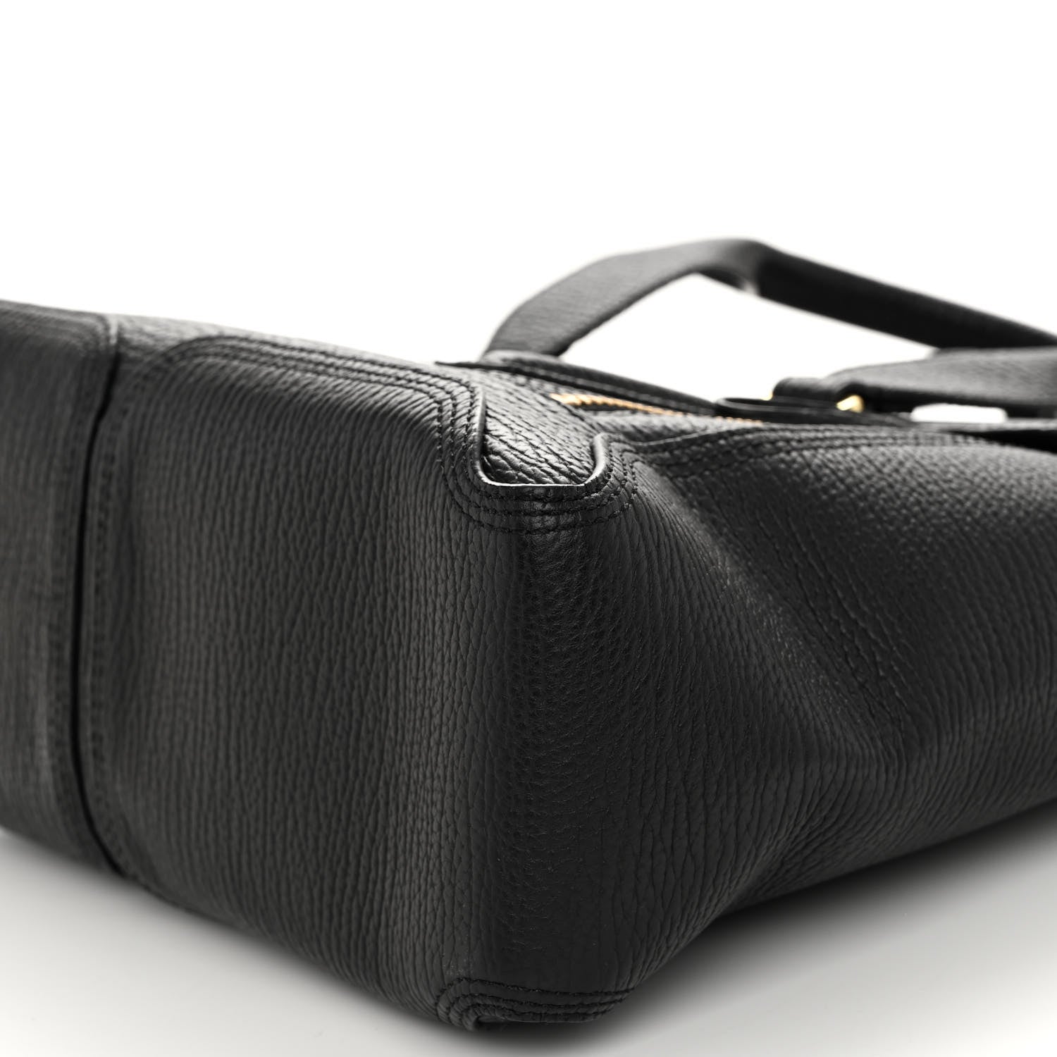 3.1 Phillip Lim Textured Calfskin Medium Pashli Satchel Black 9 of 9