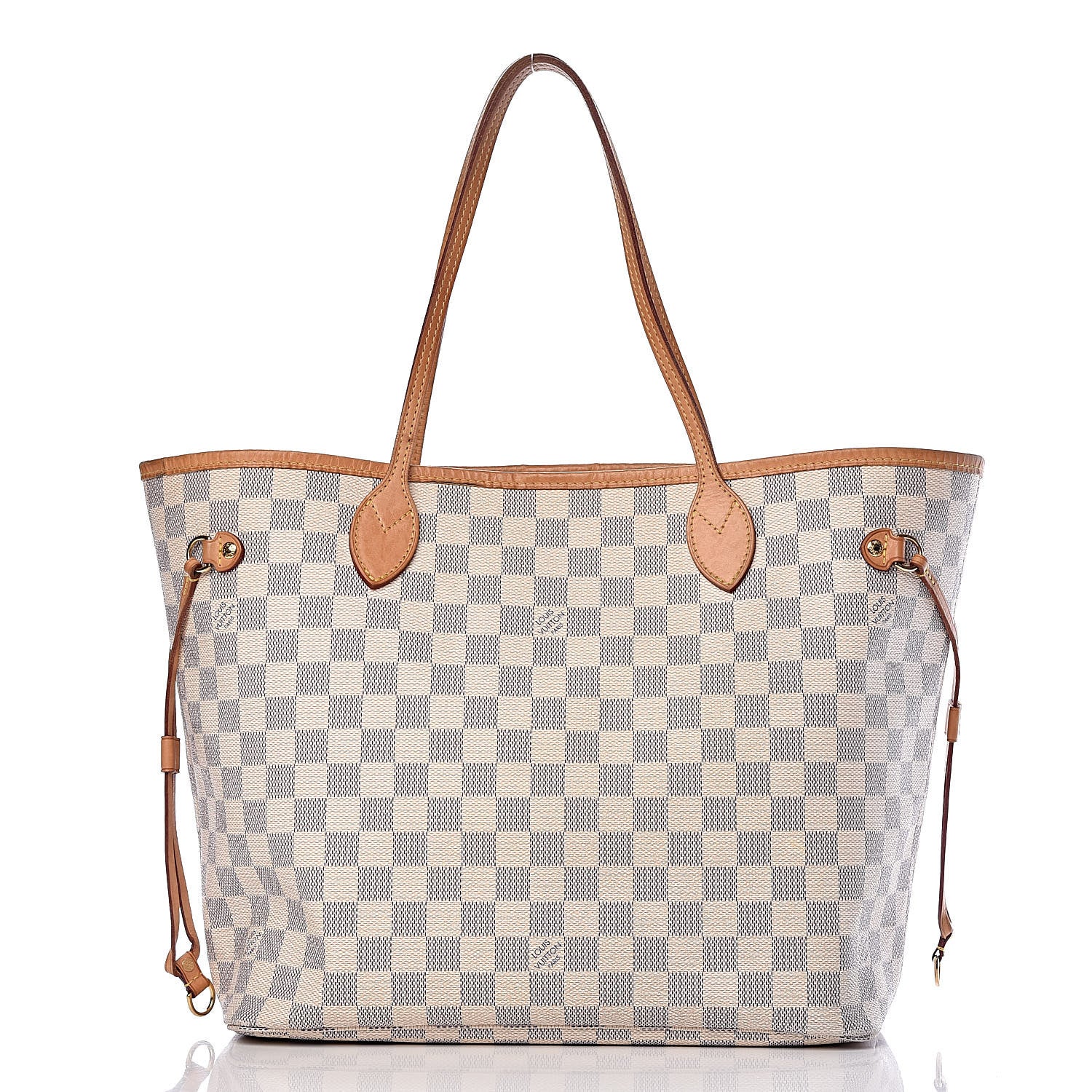 Louis Vuitton Damier Azur Neo Neverfull MM 3 of 24