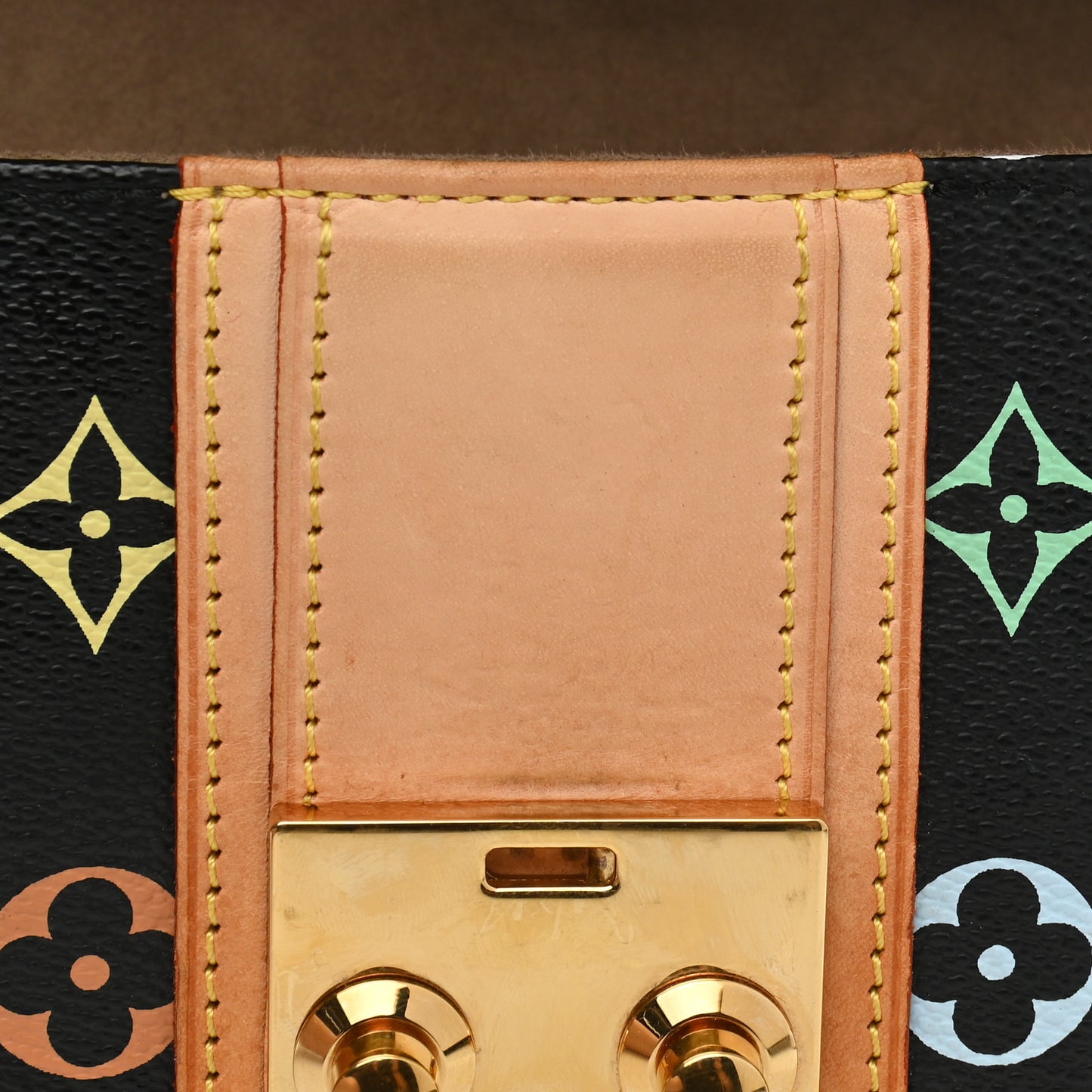 Monogram Multicolor Courtney Clutch Black