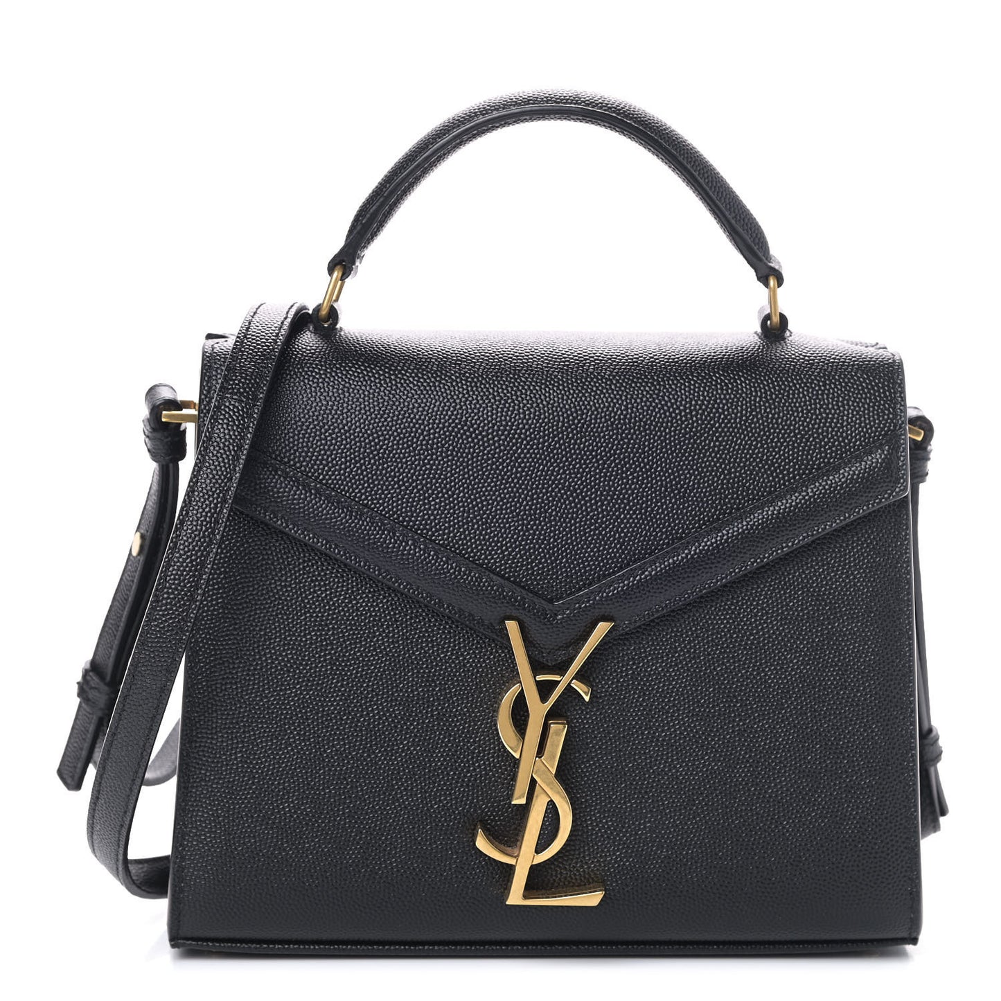 Grain de Poudre Mini Classic Monogram Cassandra Top Handle Black Rouge Legion