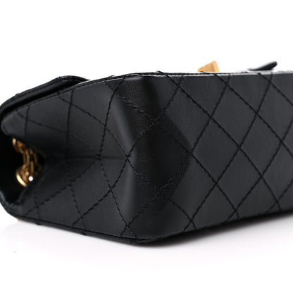 Chanel Aged Calfskin Quilted 2.55 Reissue Mini Flap Black 8 of 10