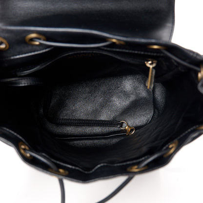 Chanel Caviar Quilted Filigree Backpack Black 5 of 10