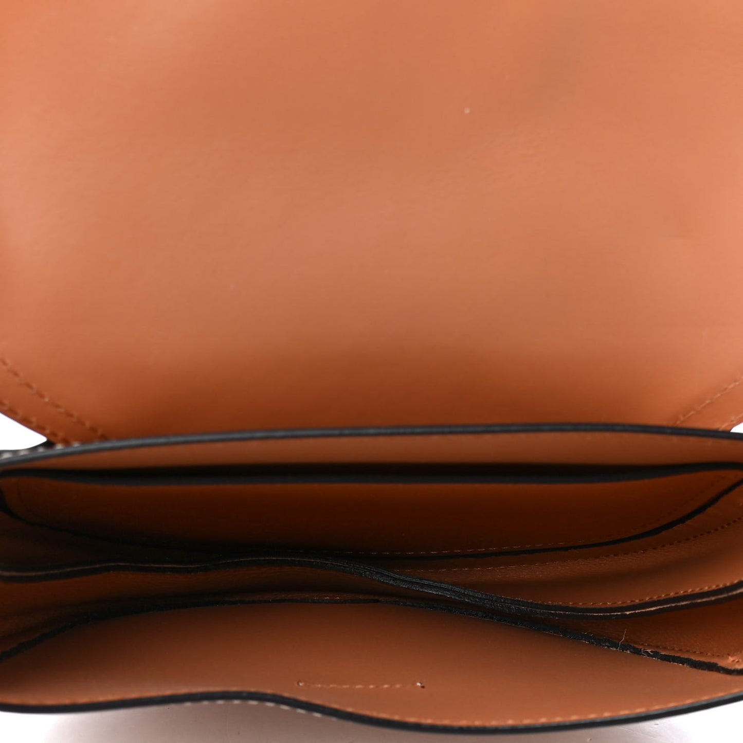 Shiny Calfskin Small Darryl Saddle Crossbody Bag Arizona Brown