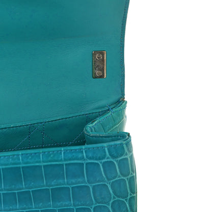 Christian Dior Crocodile Medium Miss Dior Flap Blue 10 of 12