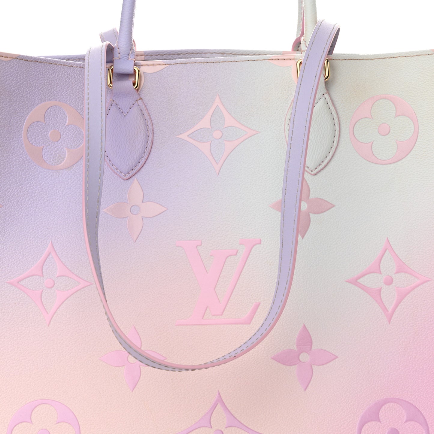 Monogram Giant Spring In The City Onthego GM Sunrise Pastel