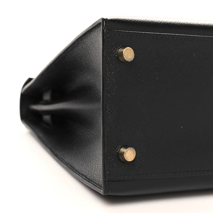 Hermes Epsom Kelly Sellier 28 Black 9 of 10