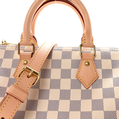 Louis Vuitton Damier Azur Speedy Bandouliere 25 8 of 10