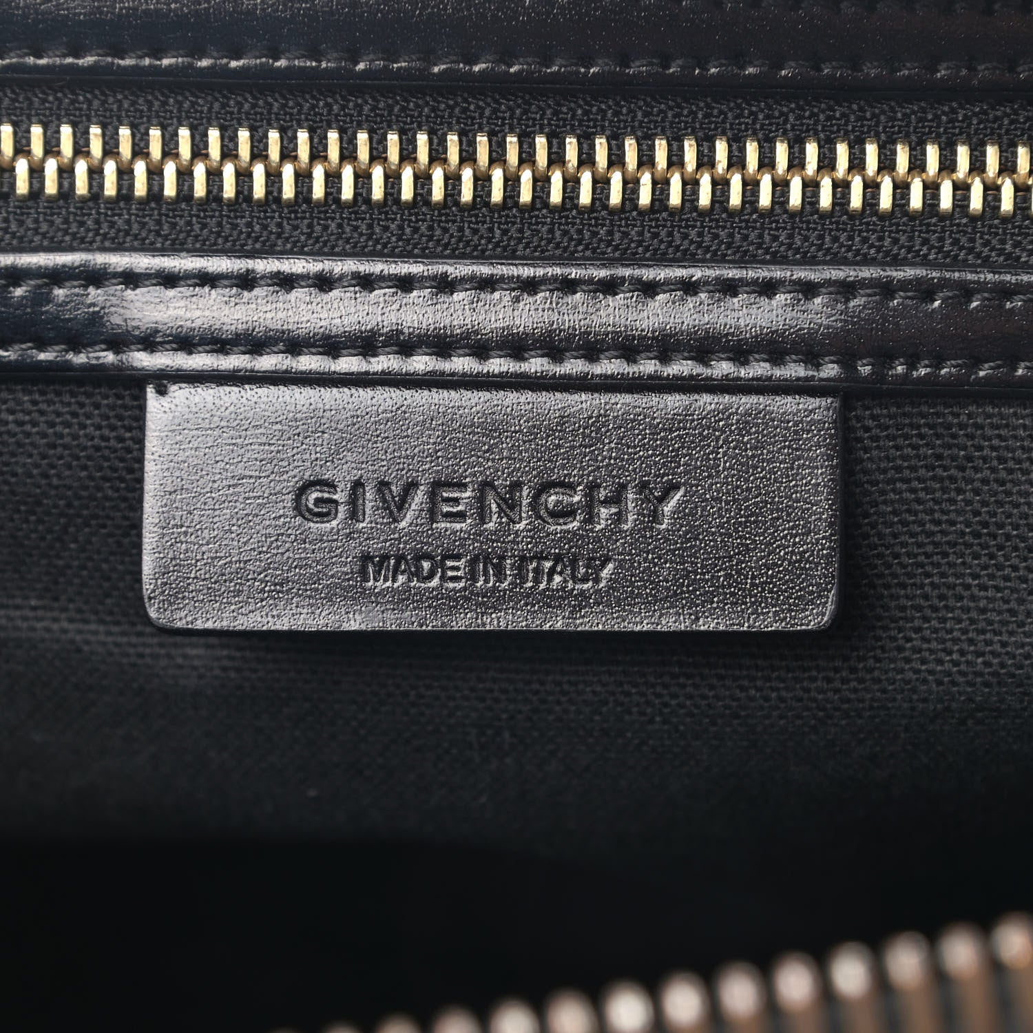 Givenchy Shiny Lord Calfskin Medium Antigona Black 5 of 14