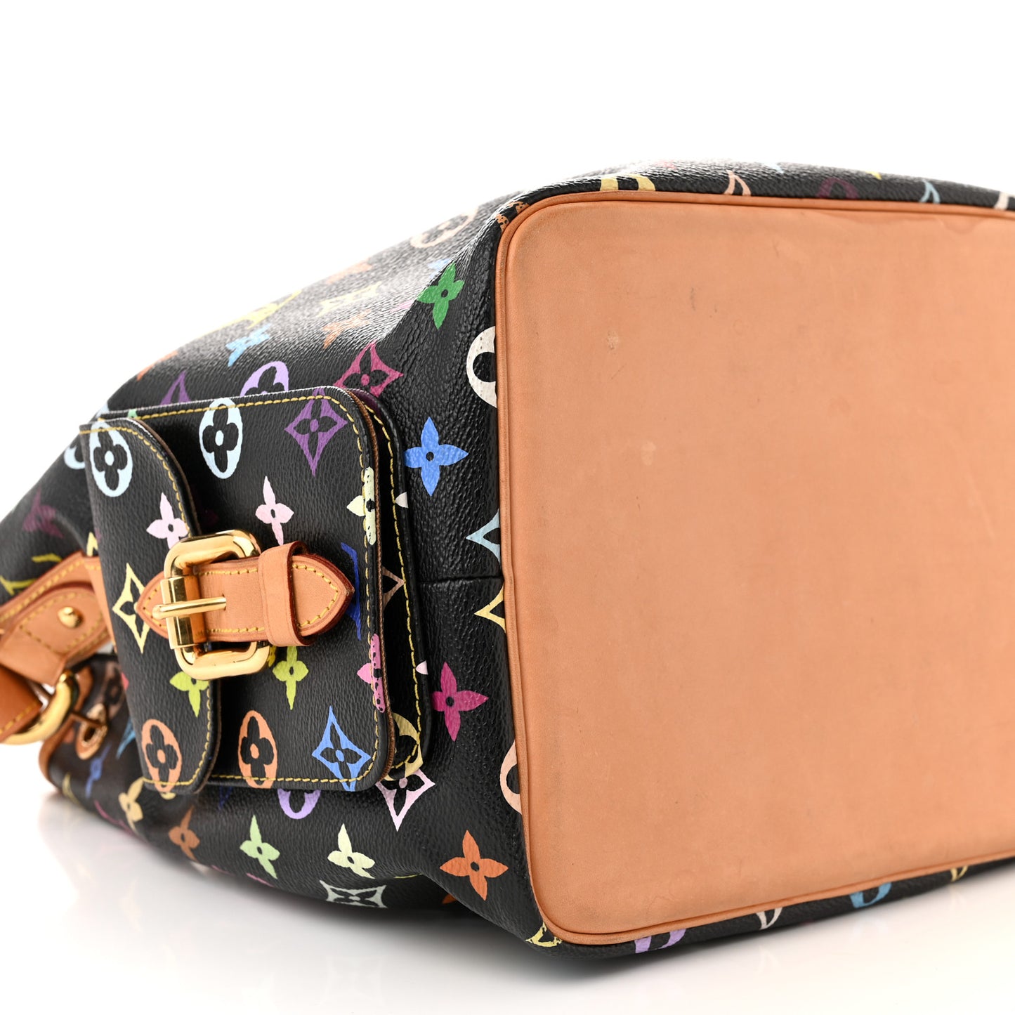 Monogram Multicolor Petit Noe Black