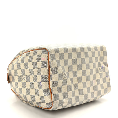 Louis Vuitton Damier Azur Speedy 25 4 of 13