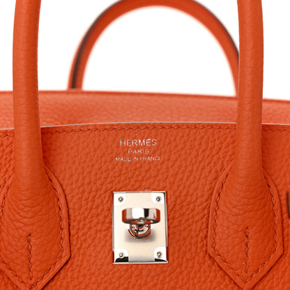 Hermes Togo Birkin 25 Orange Minium 6 of 10