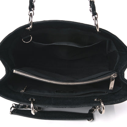 Chanel Caviar Quilted Grand Shopping Tote GST Black 5 of 16
