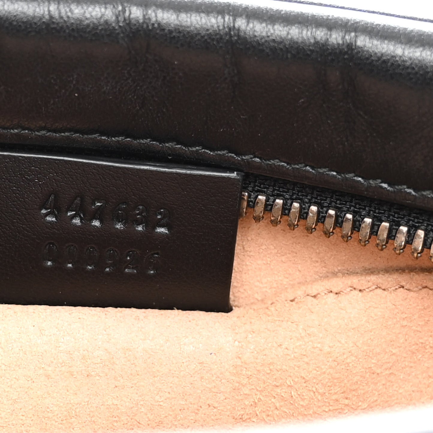 Calfskin Matelasse Small GG Marmont Chain Shoulder Bag Black